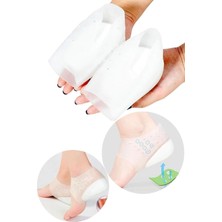 Kadın Erkek Silikon Boy Uzatan Gizli Topuk Platform Çorap Topuk Dolgusu Ortopedik Boy Uzatıcı 3 cm