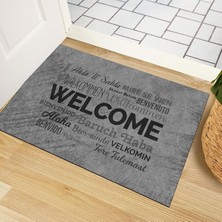 Kapı Önü Paspası - Modern ve Şık Kapı Paspası | Ev, Ofis ve Dış Mekân Kullanımı Için (Seyahatsever) 40X60