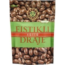 Dünyası Antep Fıstıklı Draje, Sütlü Çikolatalı 120G