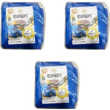 Emek Çadır Kumaşı Branda Tente Uv Güneşlik Gölgelik Koruma Yağmur Su Geçirmez - 3x5 Metre - 3 Paket