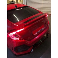 Honda Civic Fc5 Si Bagaj Üstü Spoiler Reflektörlü 2016 / 2020