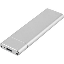 M.2 Sata SSD Ngff To Type C USB 3.0 B-Key Mini Çevirici Adaptör Harici Harddisk Kutusu