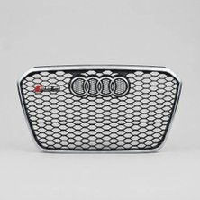 Audi A6 C7 Rs6 Ön Panjur Izgara Krom Siyah 2011 / 2014