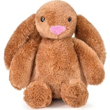 Özgüner Oyuncak Peluş Tavşan 40 cm Uzun Kulaklı Yumuşak Uyku Arkadaşı, Ponçik Sarkık Kulaklı Doldurulabilir Oyuncak