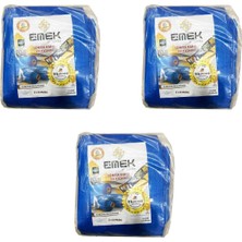 Emek Çadır Kumaşı Branda Tente Uv Güneşlik Gölgelik Koruma Yağmur Su Geçirmez - 2x6 Metre - 3 Paket
