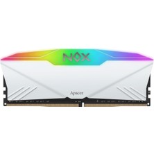 Nox Rgb 16GB (1X16GB) 3200MHZ CL16 Ddr4 Beyaz Gaming Ram (AH4U16G32C28YNWAA-1)
