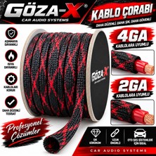 GÖZA-X 2ga  4ga 6ga Uyumlu Kablo Çorabı  Her Sipariş 1 mt
