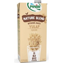 Nature Blend Bitkisel Bazlı Yulaf Içeceği 1 L Vegan Laktozsuz Ilave Şekersiz