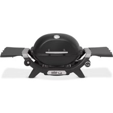Weber Q 1200N Yan Sehpalı Gazlı Mangal Siyah