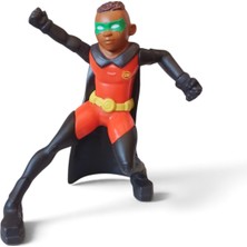 Hureggo Vintage Dc Comics Batwheels Robin Figür Oyuncak - Burger King 2023 Koleksiyonluk - 8.5 cm