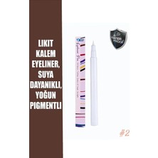 Beyaz Eyeliner, Likit Kalem Eyeliner, Suya Dayanıklı, Yoğun Pigmentli, HB3559123
