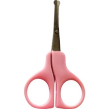Bebek Bakım Seti (Tırnak Makası Seti+Banyo Termometresi) Pembe Siyah ART-01-502