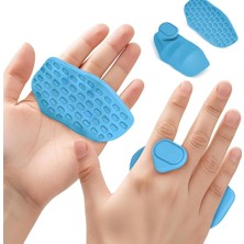 Ergonomik Fitness El Koruyucu, Avuç Içi Koruma Dambıl Fitness Ağırlık Kavrama Pedi Kondisyon, Barfiks, Mavi, Kaymaz Yüzeyli, Halter ve Ağırlık Çalışma