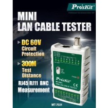 Pro'skit MT-7031 Kablo Test Cihazı