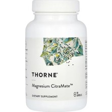 Thorne, Magnezyum Citramate™, 90 Kapsül (Kapsül Başına 135 Mg)