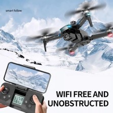 Lead Honor LH-X75 Pro Katlanabilir Drone, 4K Ön Kamera ve 1080P Alt Kamera, 1860 Fırçasız Motor, 5g Wi-Fi, 600M Görüntü Aktarımı, 25-30 Dakika Uçuş, 1