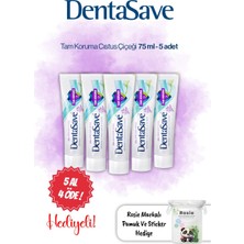 Dentasave Diş Macunu Tam Koruma Çiçek Aromalı 75 ml 5 Al 4 Öde ve Rosie
