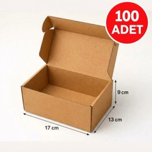 Aspak Kağıtçılık Ambalaj 17X13X9 cm Kutu-Mini Receiver E-Ticaret Kargo Kutusu-01 Desi KUTU-KRAFT-100 Adet