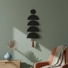 Bohem Tarz Ahşap Duvar Süsü Geometrik Duvar Dekoru Minimalist Salon Yatak Odası Ev Dekorasyon