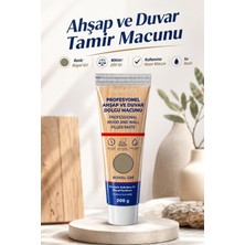Ahşap Parke Duvar Tamir Macunu 200 gr Royal Gri Mobilya Dolgu Çatlak Giderici Kullanıma Hazır
