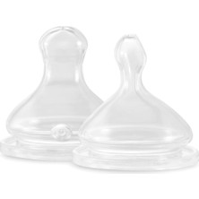 2'li Set Fizyolojik Biberon Emziği Hızlı Akış(L)