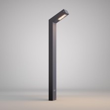 Polera LED Bahçe Aydınlatma Direği 50X90X1000 mm 18W IP65 Alüminyum Dış Mekan Bollard Aydınlatma 3000K Peyzaj Yürüyüş Yolu Villa Bahçe Lambası Antrasi