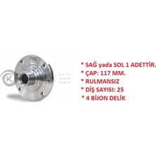 Ön Teker Porya Marea Punto 2 Bravo G. Punto Linea Fiorino Bipper Nemo Stilo 51785515 Öcal T-316