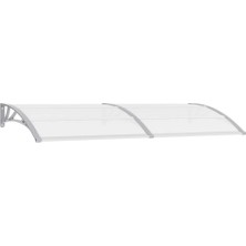 Kapılar Için Bu Dış Tente, Güneş Koruması, Teraslar, Bahçe Pergolaları, Balkonlar Için Gölgelik, 240 x 100 Cm, Gri, Dış Mekanlar ve Bahçeler Için Müke