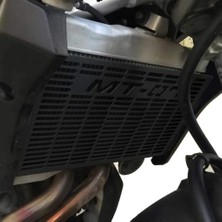 Gp Kompozit Yamaha Mt-07 2014-2020 Uyumlu Radyatör Koruma Siyah
