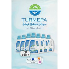 TeknoKapsül Turmepa 7 Al 6 Öde Jel Bulaşık Makinesi Deterjanı 750 Ml, Pamuk Hediyeli
