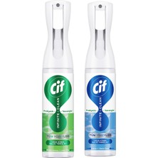 Cif Infinite Clean Probiyotikli Anti Toz Sprey Misket Limon & Lotus + Deniz Tuzu 280 ml 2 Li Set