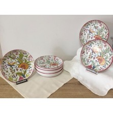 Keramika 6 Kişilik 18 cm Yemek / Salata Tabağı