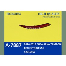 Ayhan Edntrend 2026-2015 Egea Arka Tampon Reflektörü Sağ