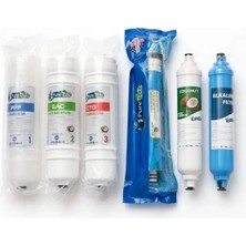 Pure Tech Yakut ve Optima Su Arıtma Cihazı 6 Lı Filtre Seti