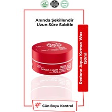Redone Aqua Wax Kırmızı 150 ml | Güçlü Tutuş ve Yoğun Parlaklık