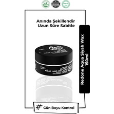 Redone Aqua Wax Siyah 150 ml| Maksimum Sabitleme ve Güçlü Tutuş