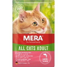 Mera 85 Gram Somonlu Yetişkin Kedi Konservesi Tahılsız Pouch Besleyici