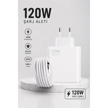 Pileli Store Turbo Hızlı Şarj Destekli 120W Usb-C Şarj Seti