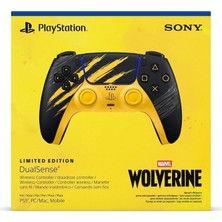 Konsol Plus Ps5 Dualsense Wireless Controller - Marvel Wolerine Yellow Sınırlı Sürüm