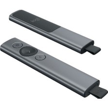 Sbusshop Logıtech 910-004861 Spotlight Wireless Presenter Sunum Cihazı (GRI)(1923) - SB001M-48VSF8