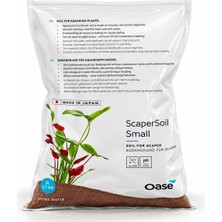 Oase Scaperline Soil Small 3lt Brown Aktif Bitki Toprağı