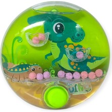 Asya Dino Adventure Su Oyunu - Klasik Basmalı Eğlence  - Yeşil
