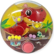 Asya Dino Adventure Su Oyunu - Klasik Basmalı Eğlence  - Kırmızı
