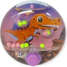 Asya Dino Adventure Su Oyunu - Klasik Basmalı Eğlence  - Mor
