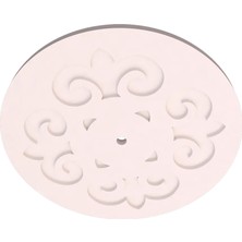 Motifpiyer Hazır Lamba Tavan Paneli Matris Serisi Modern Lamba-Avize Tavan Göbeği/Radius-2 Adet