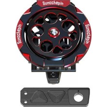 Motobisavm Bardaklık Pro Alüminyum Cnc Kırmızı