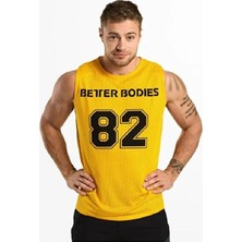 Better Bodies Fulton Mesh Tank - Yellow