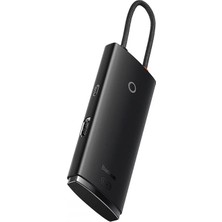 Baseus Lite 5’i 1 Arada Type-C Hub Dock Station - Siyah 100W Hızlı Bağlantı ve Uyumlu