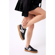 Siyah Kadın Sneaker, Günlük Kadın Spor Ayakkabı