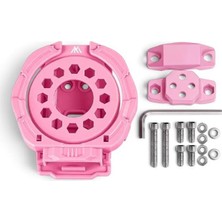 Motobisavm Pvc Bardaklık Katlanır Pembe